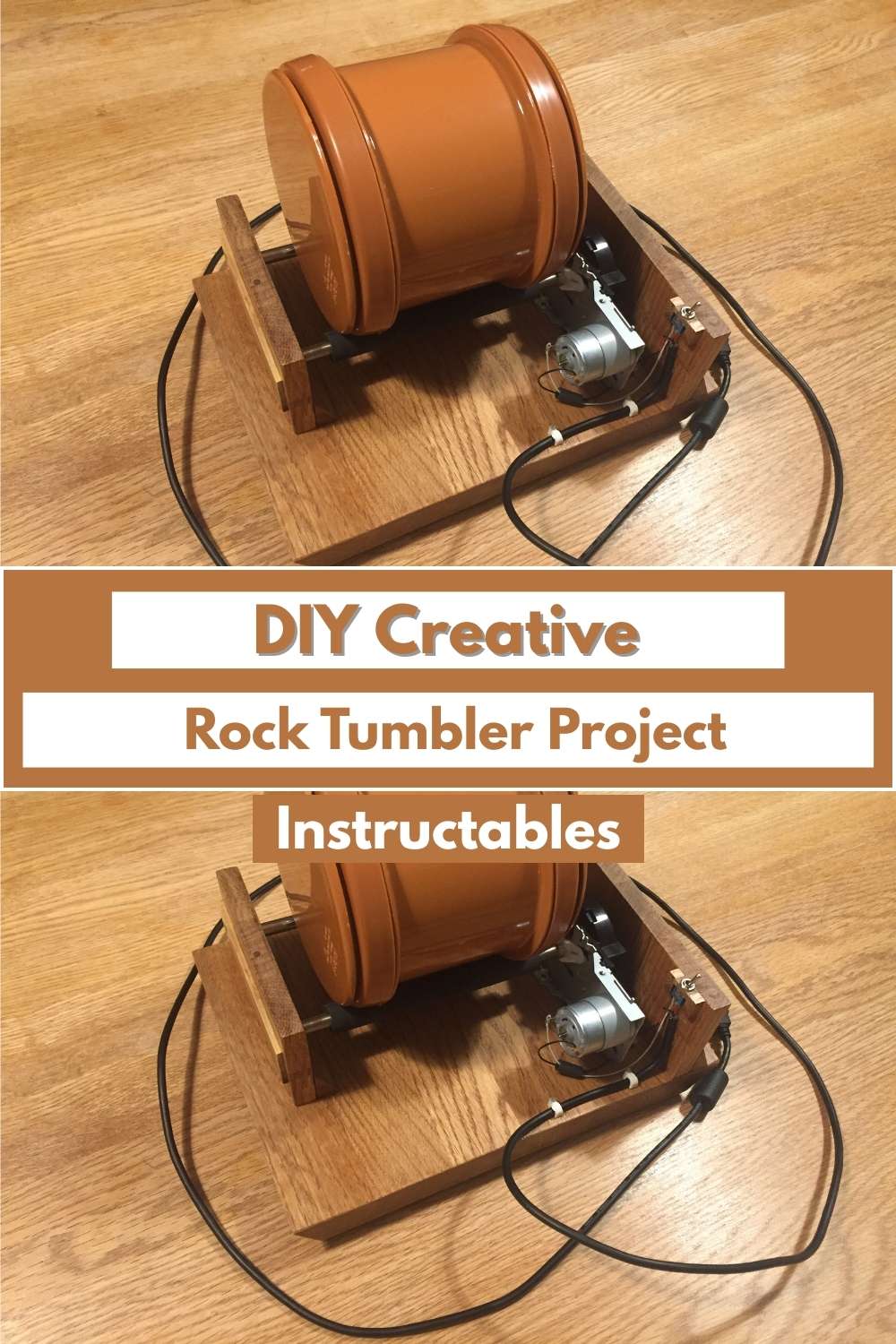DIY Creative Rock Tumbler