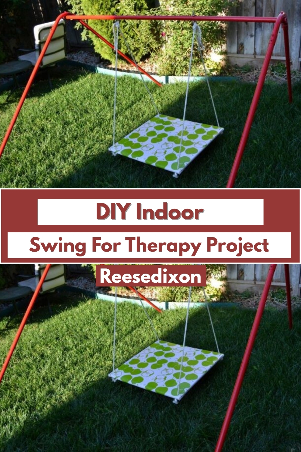 DIY Indoor Swing For Therapy