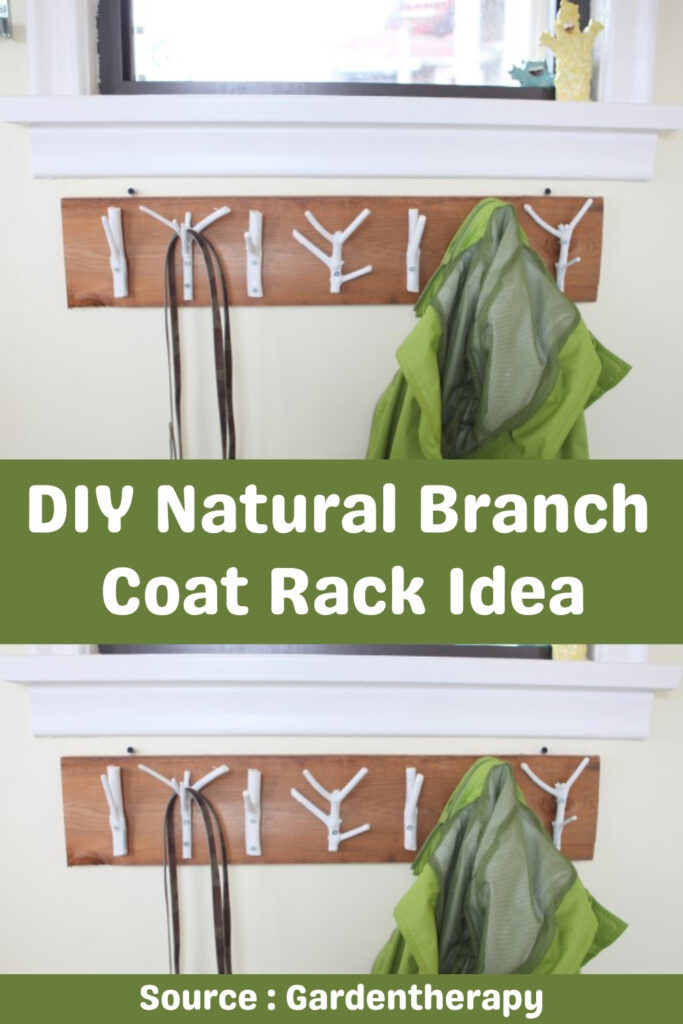 10 Easy DIY Coat Rack Ideas To Organize Your Entryway With Style ...