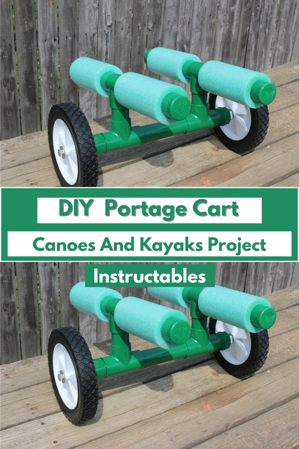 DIY Portage Cart For Canoes And Kayaks