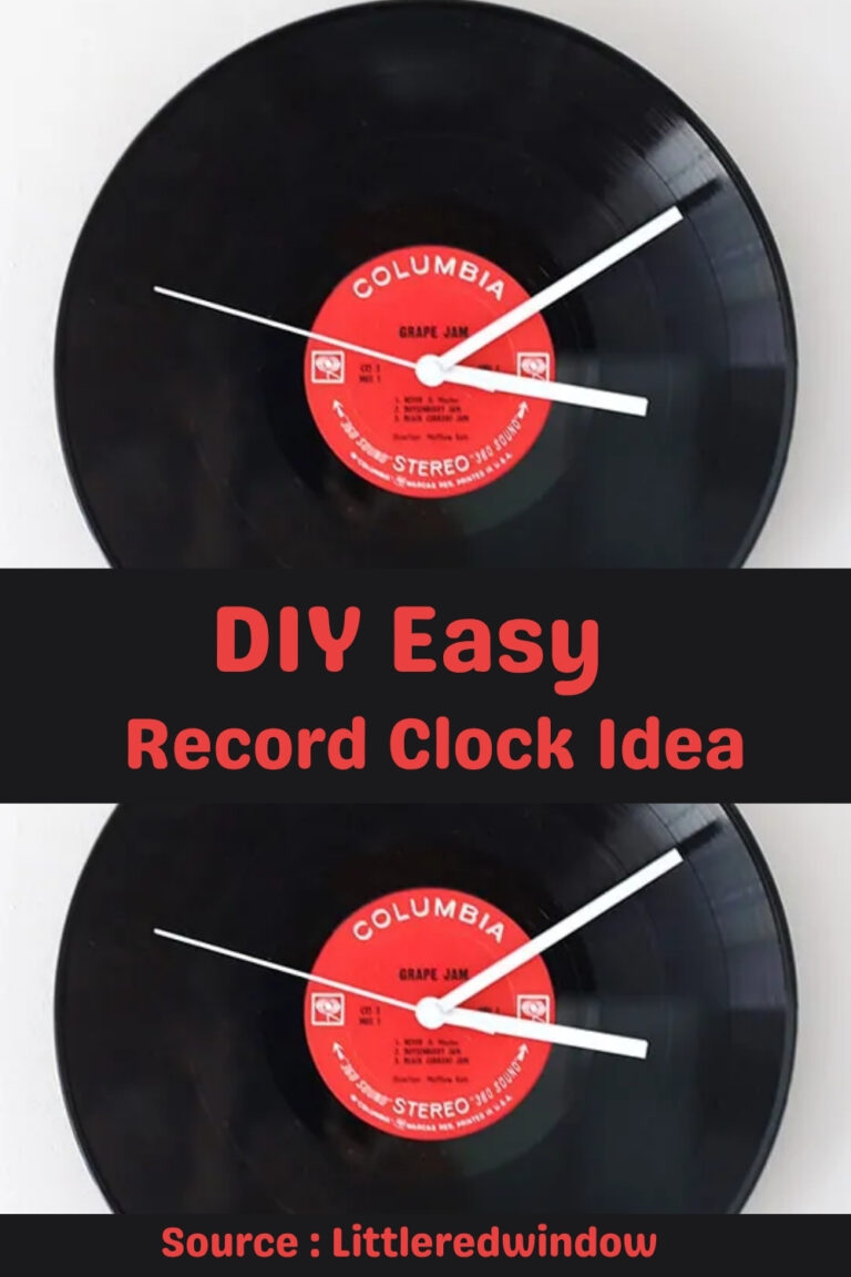 10 Creative & Easy DIY Clock Ideas To Personalize Your Home Decor ...