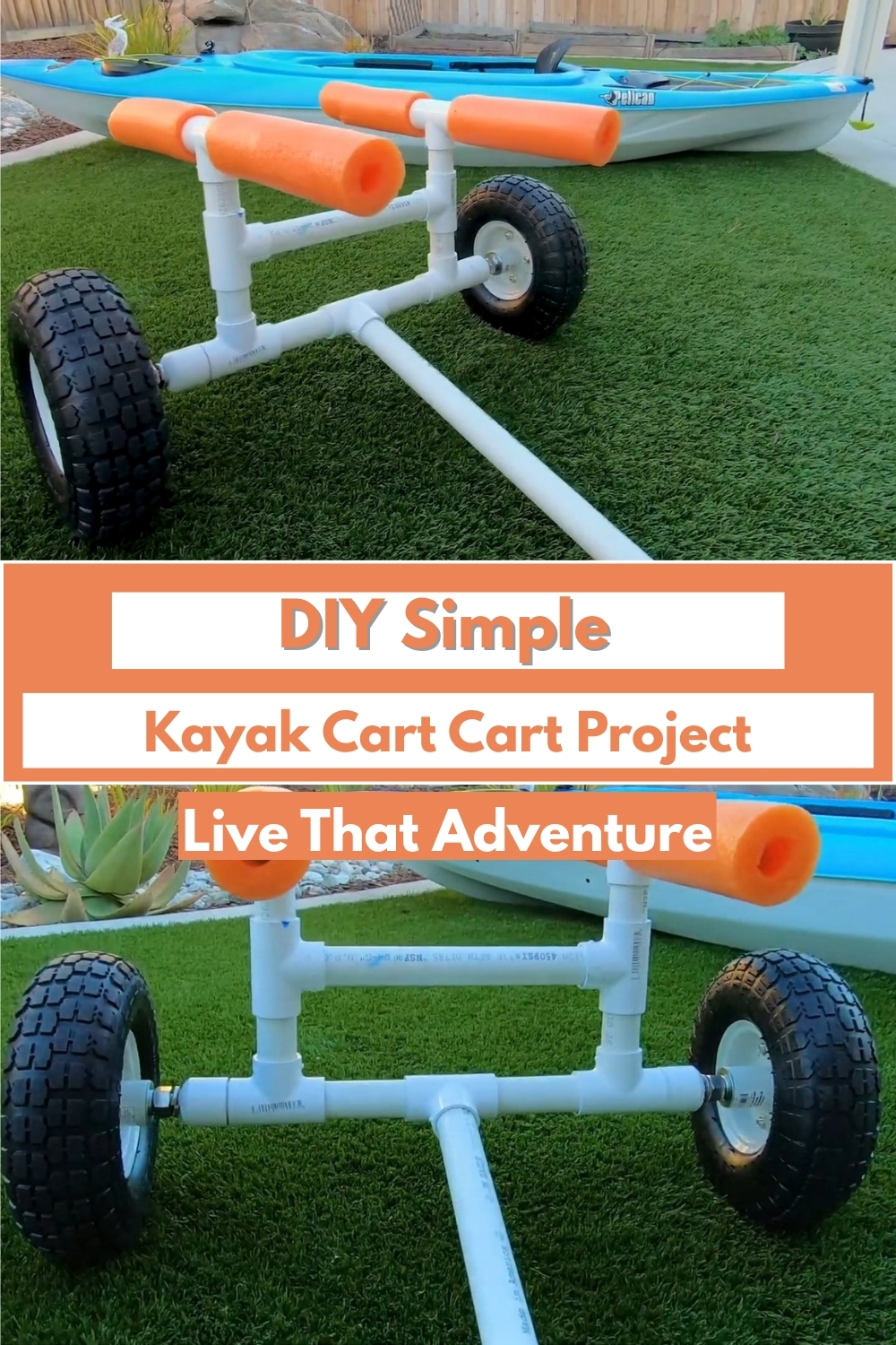 DIY Simple Kayak Cart