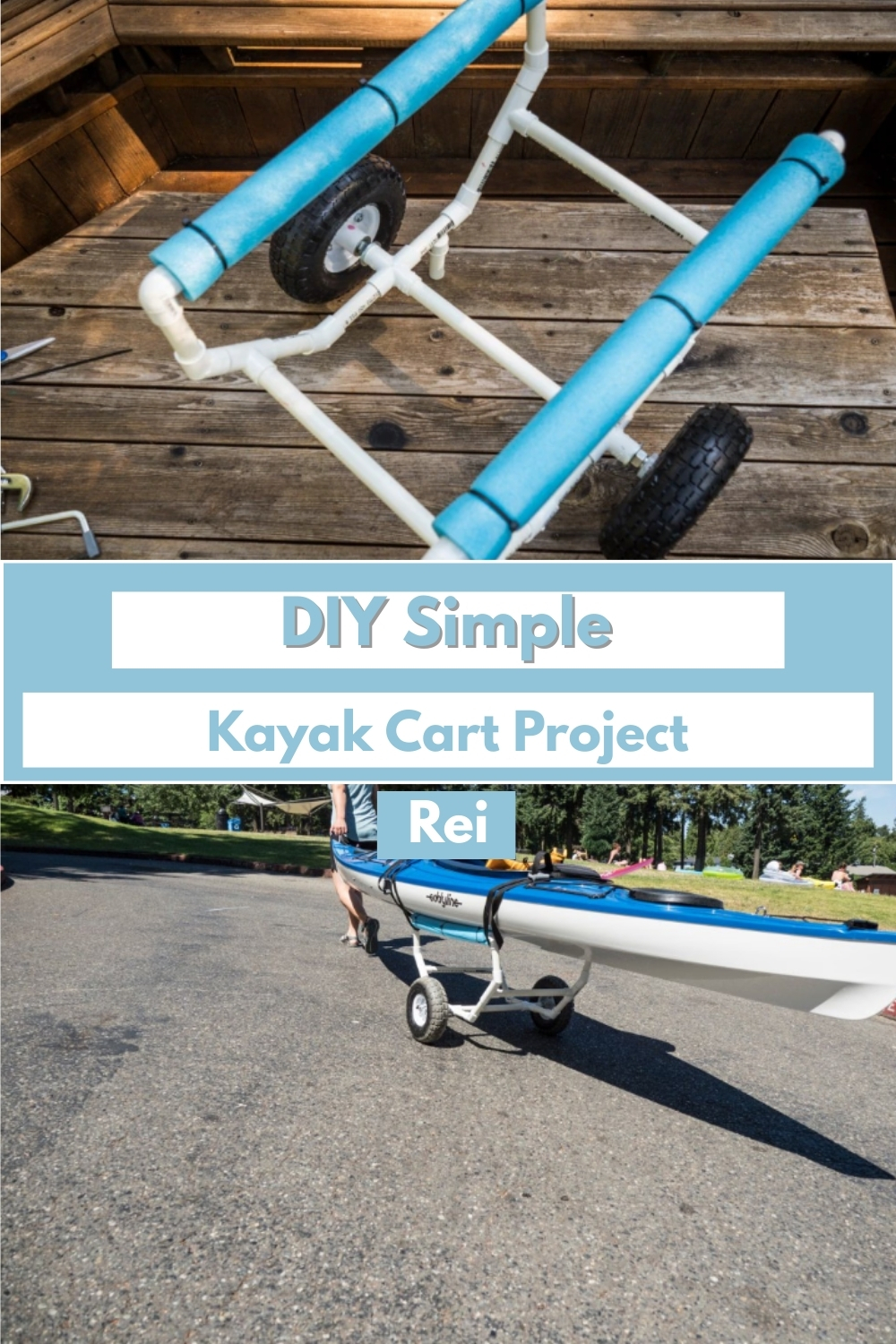 DIY Simple Kayak Cart