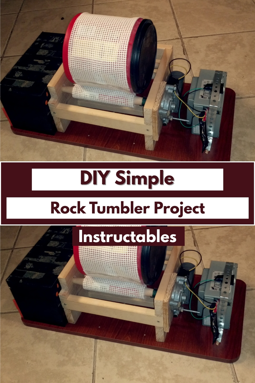 DIY Simple Rock Tumbler