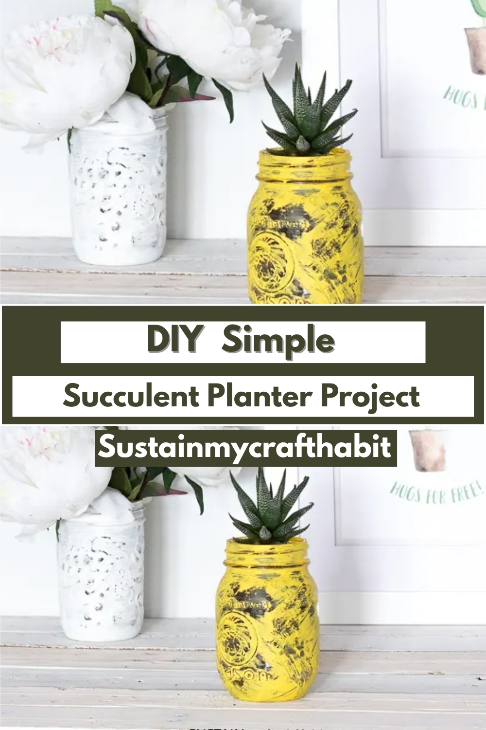 DIY Simple Succulent Planter