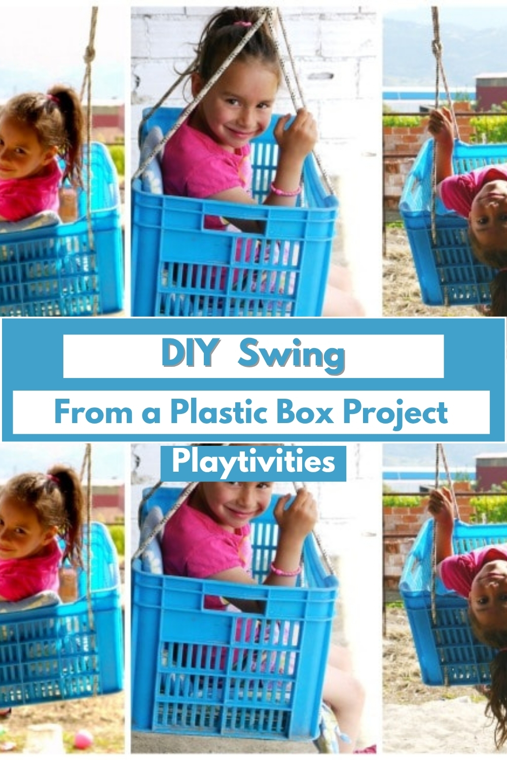 DIY Swing From a Plastic Box