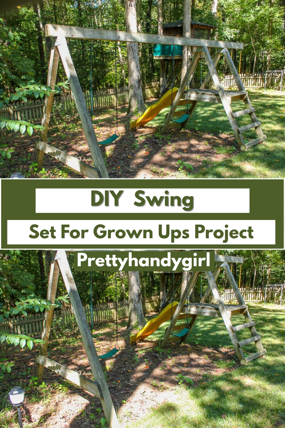 DIY Swing Set For Grown Ups