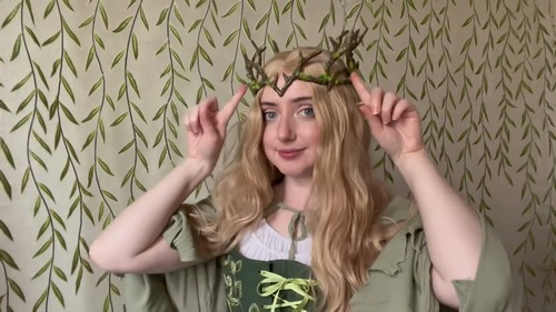 DIY Simple Enchanted Forest Crown