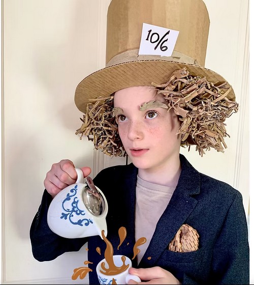 DIY Cardboard Mad Hatter