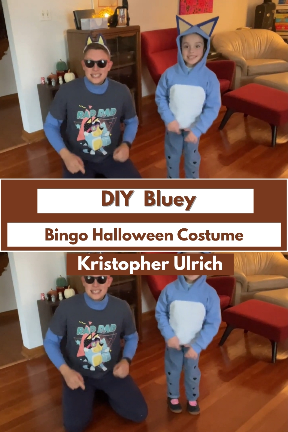 DIY Bluey & Bingo Halloween