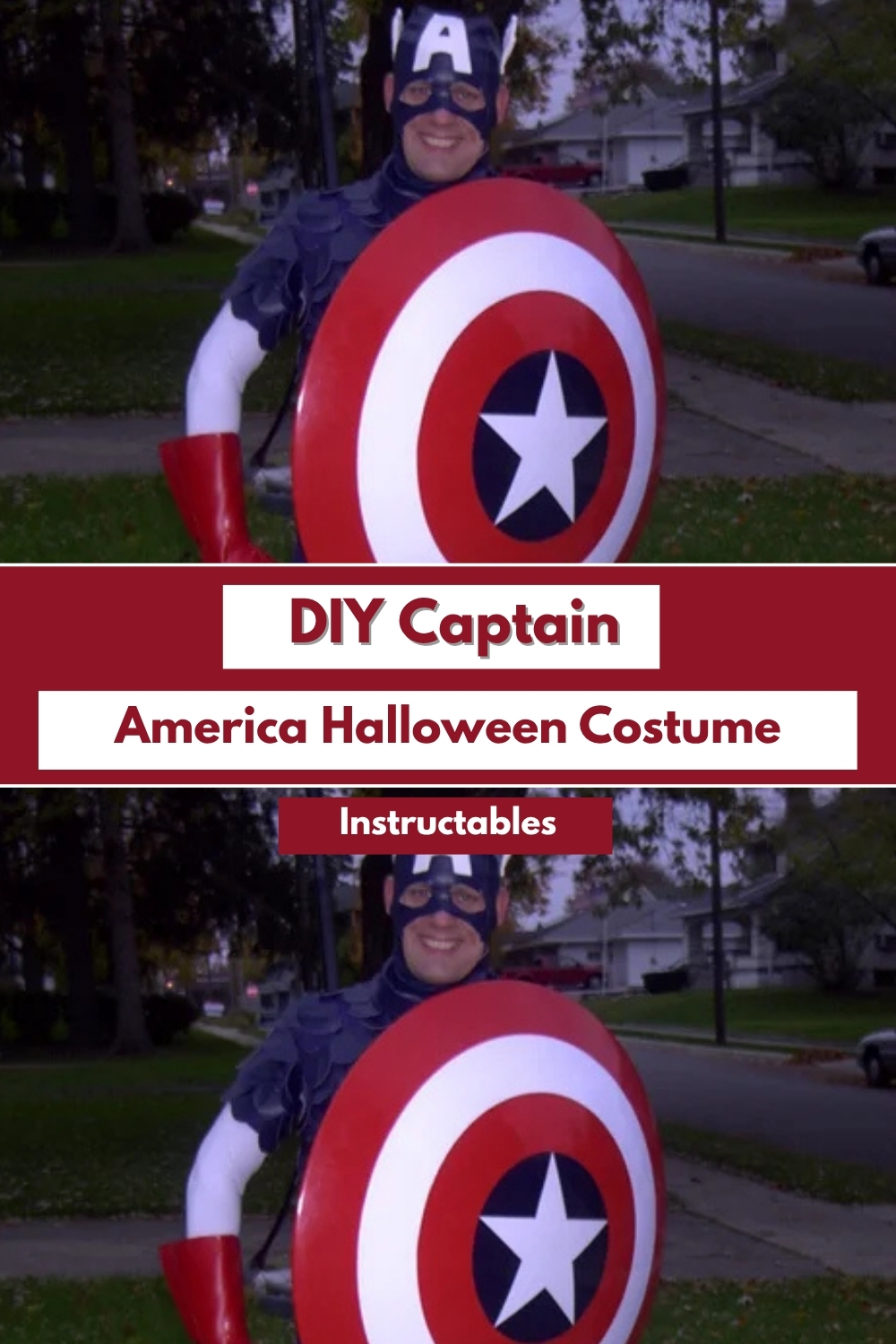 DIY Captain America Halloween Costume