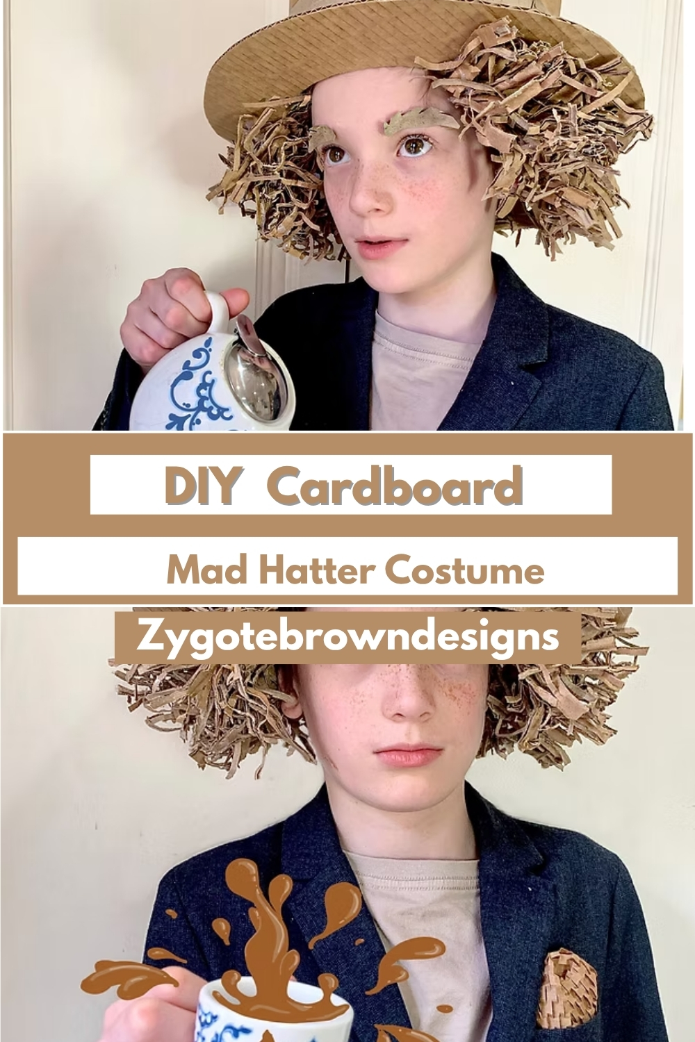 DIY Cardboard Mad Hatter