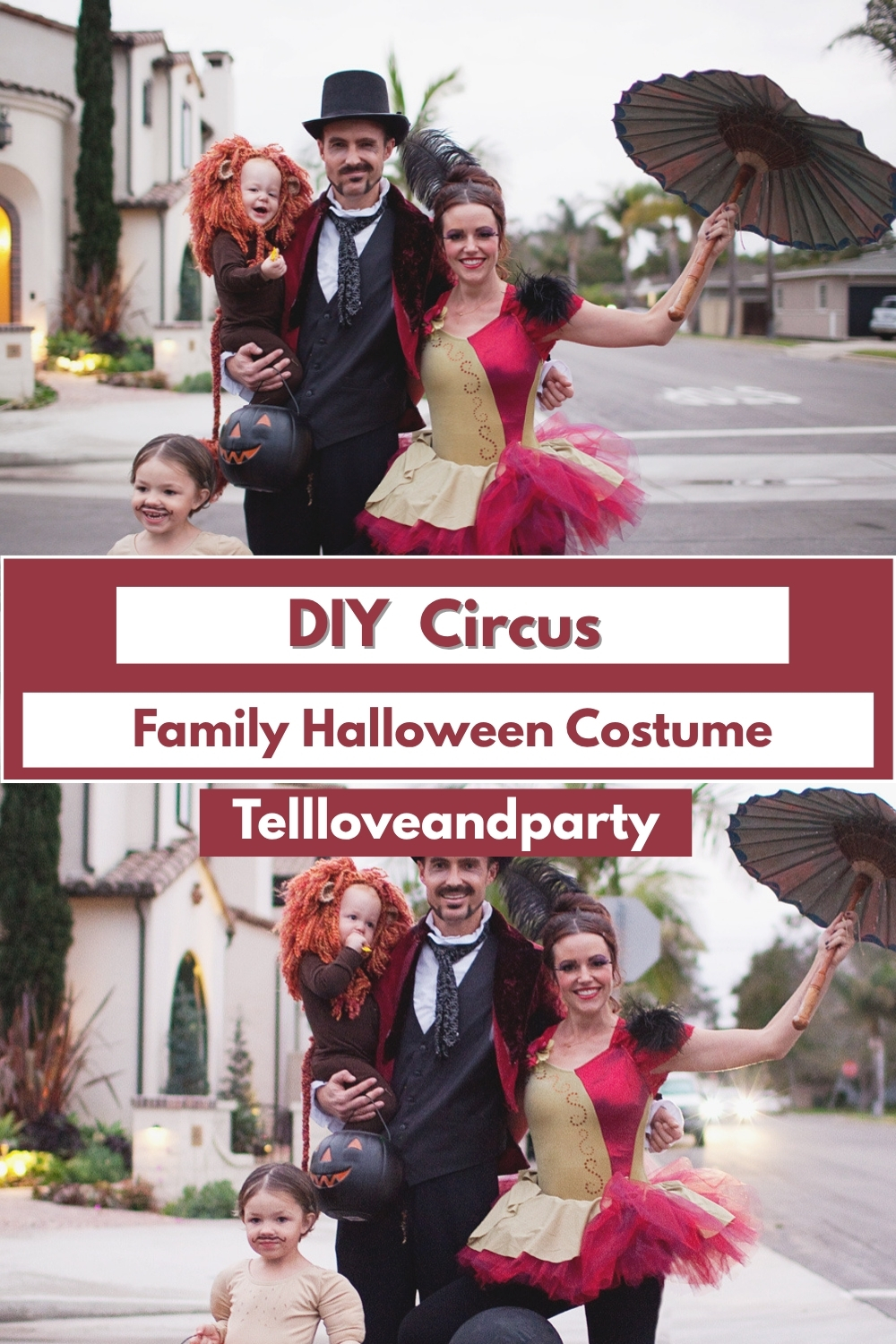 DIY Circus Family Halloween