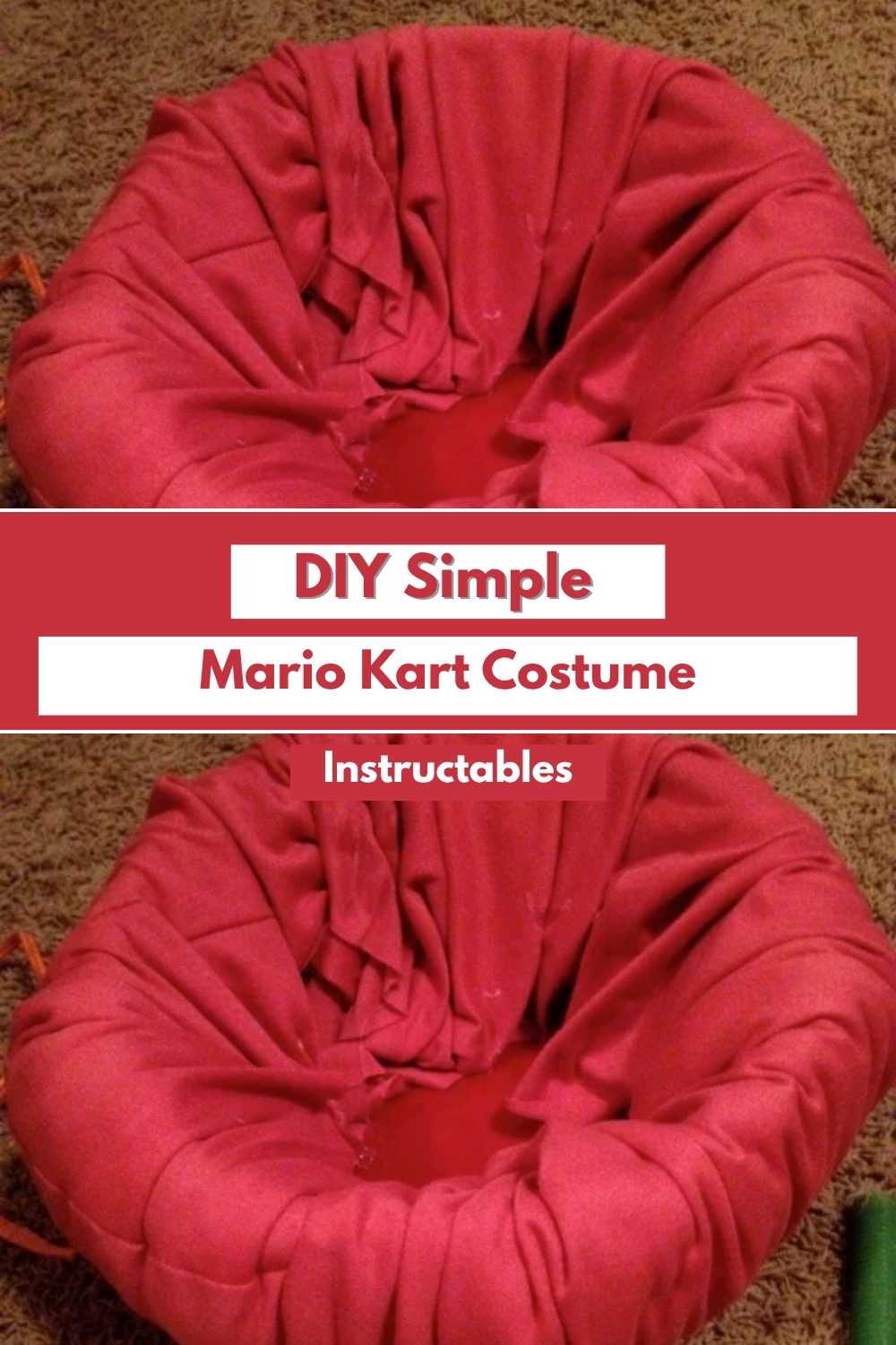 DIY Easy And Simple Mario Kart Costume
