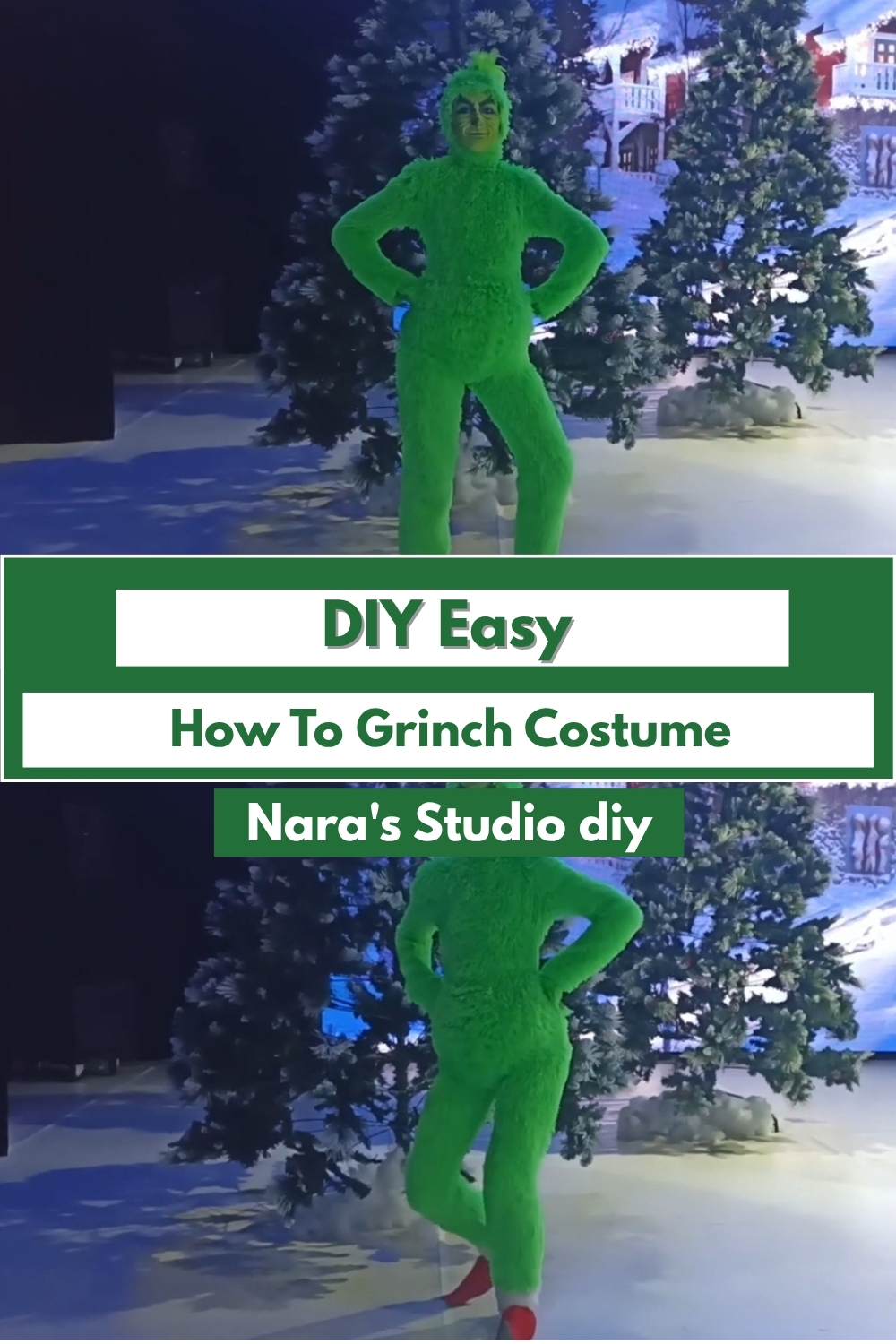 DIY Easy How To Grinch