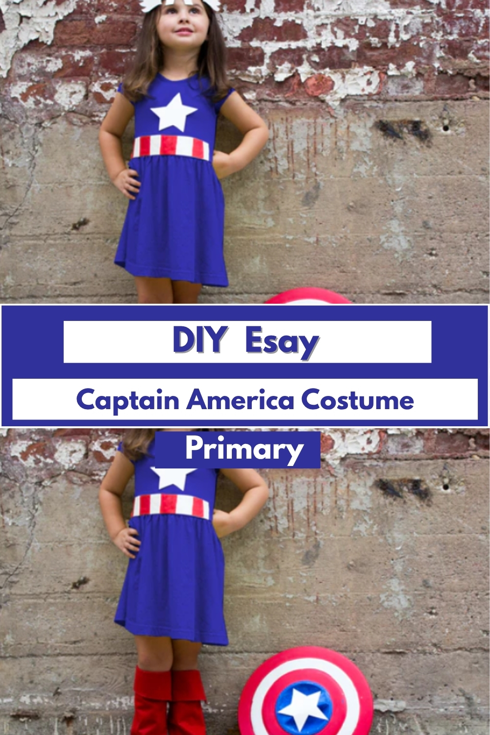 DIY Esay Captain America