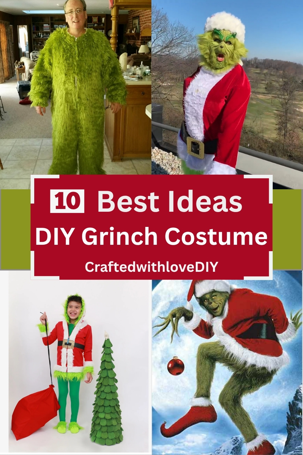 DIY Grinch Costume