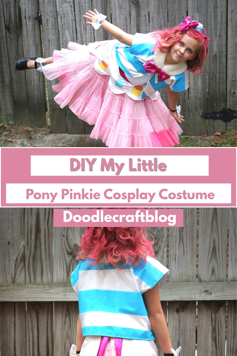 DIY My Little Pony Pinkie Pie Gala Cosplay
