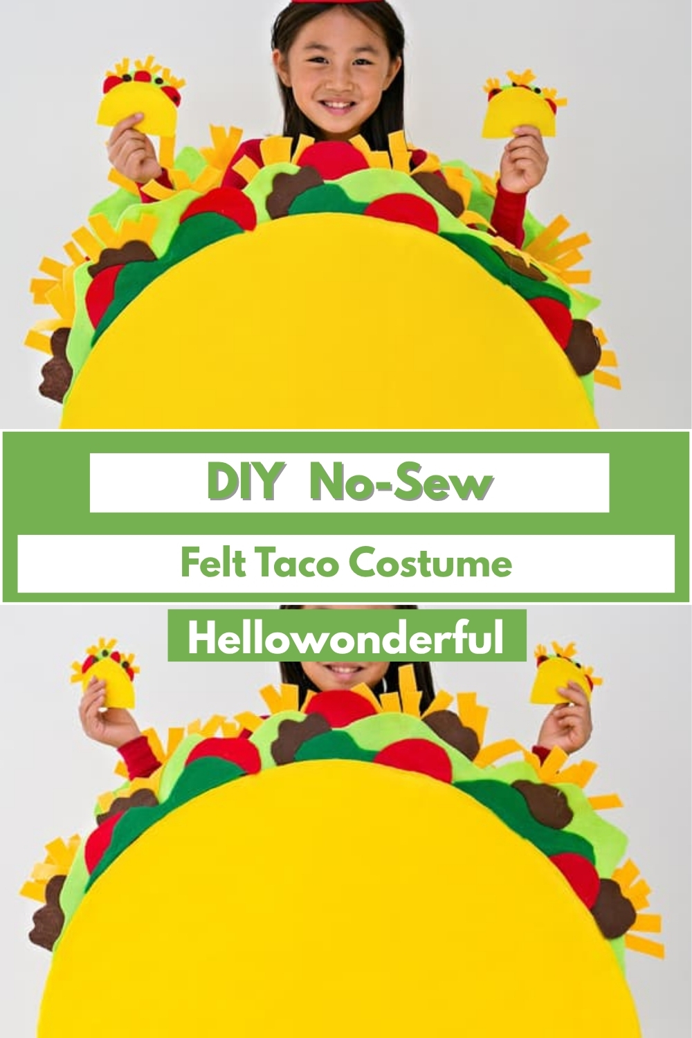 DIY No Sew Felt Taco
