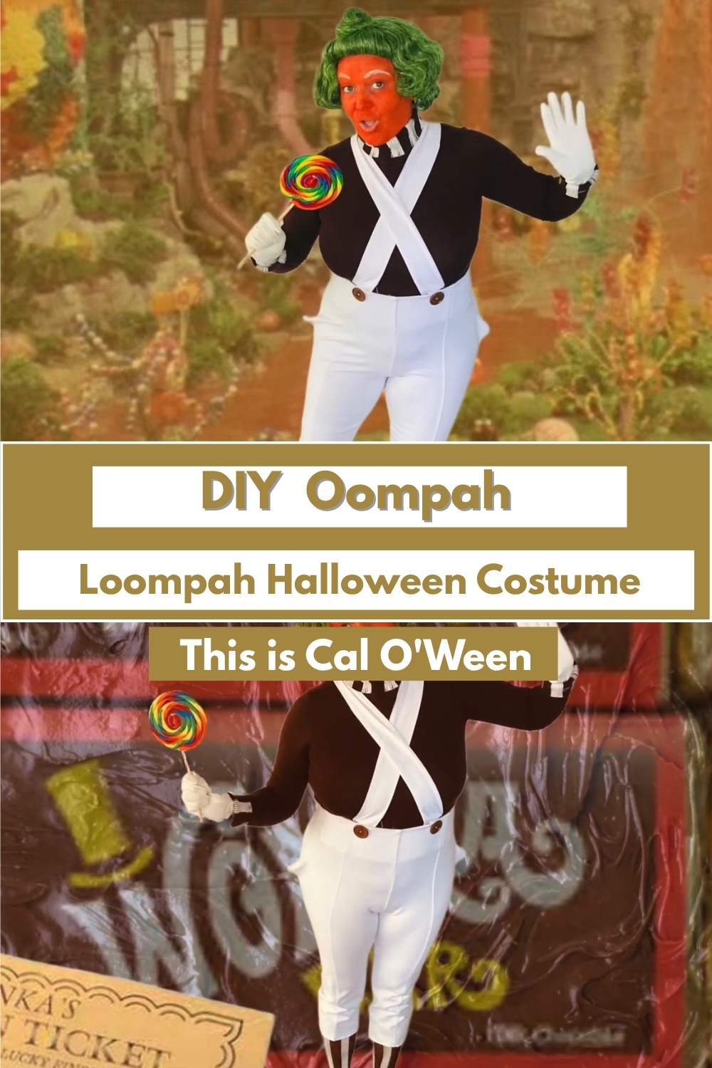 DIY Oompah Loompah Halloween