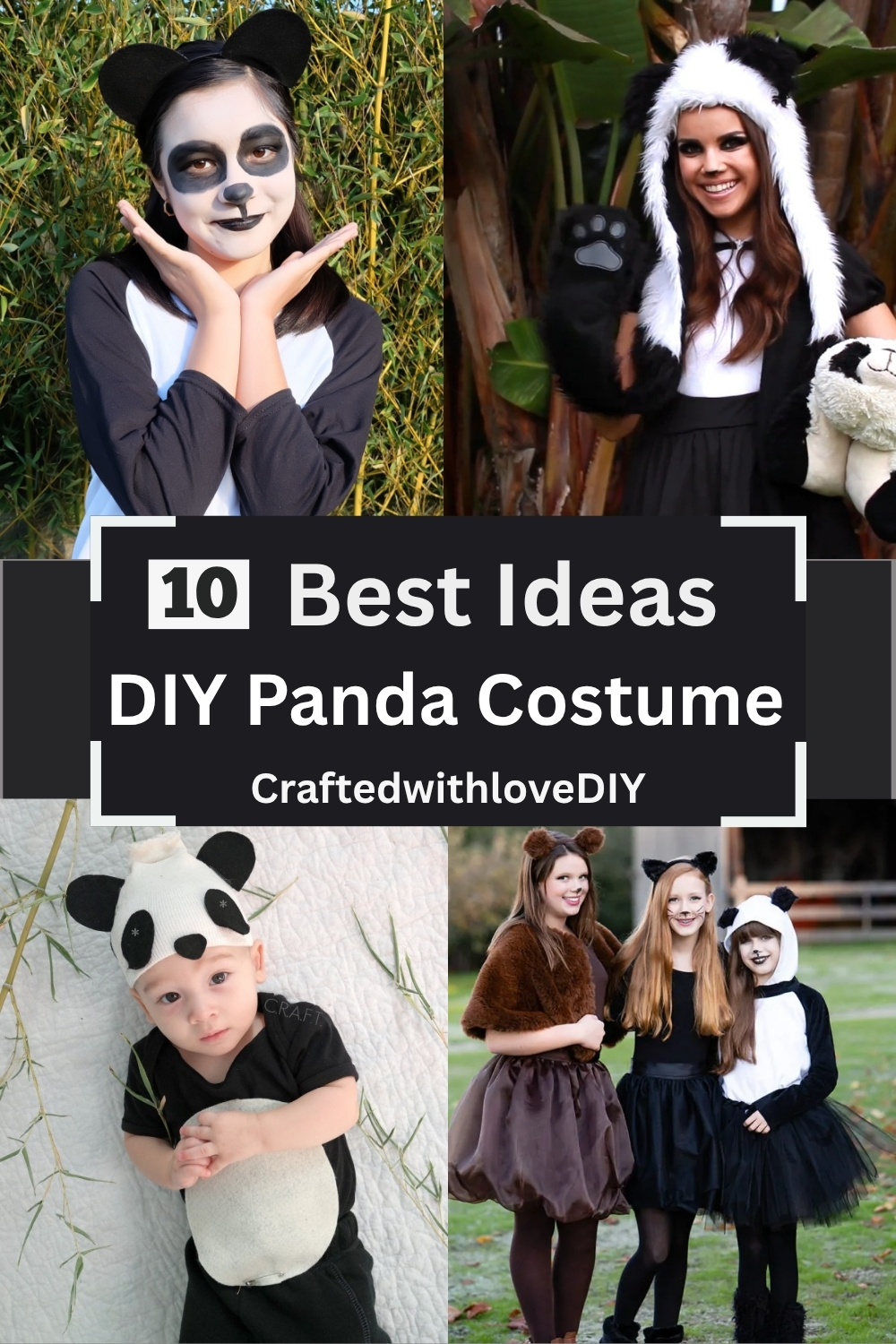 DIY Panda Costume