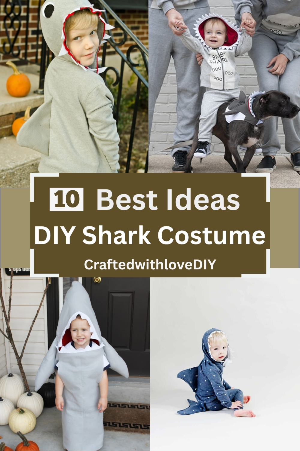 DIY Shark Costume