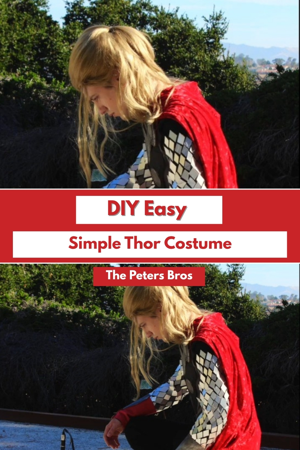 DIY Simple And Easy Thor Costume