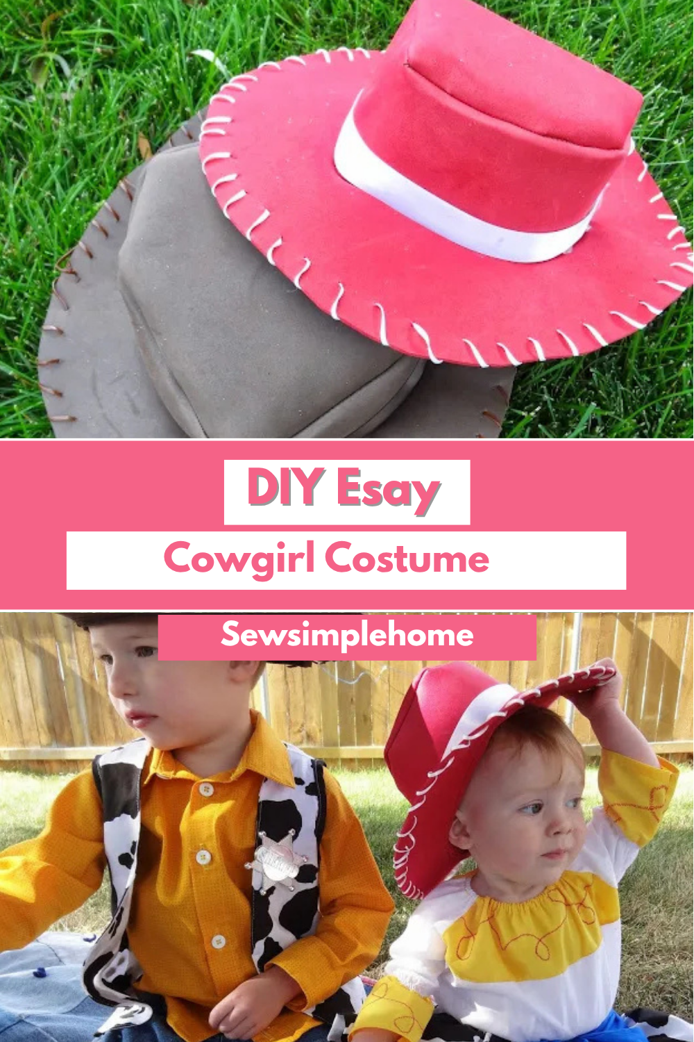 DIY Simple And Esay Cowgirl Costume (1)