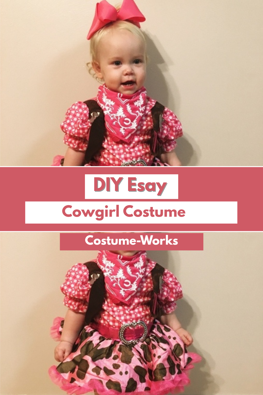 DIY Simple And Esay Cowgirl Costume