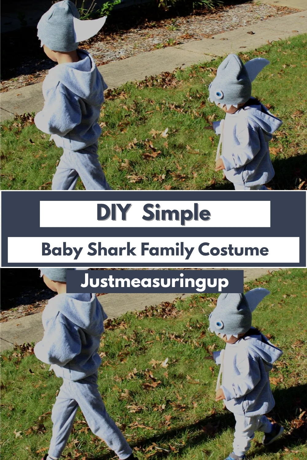 DIY Simple Baby Shark Family