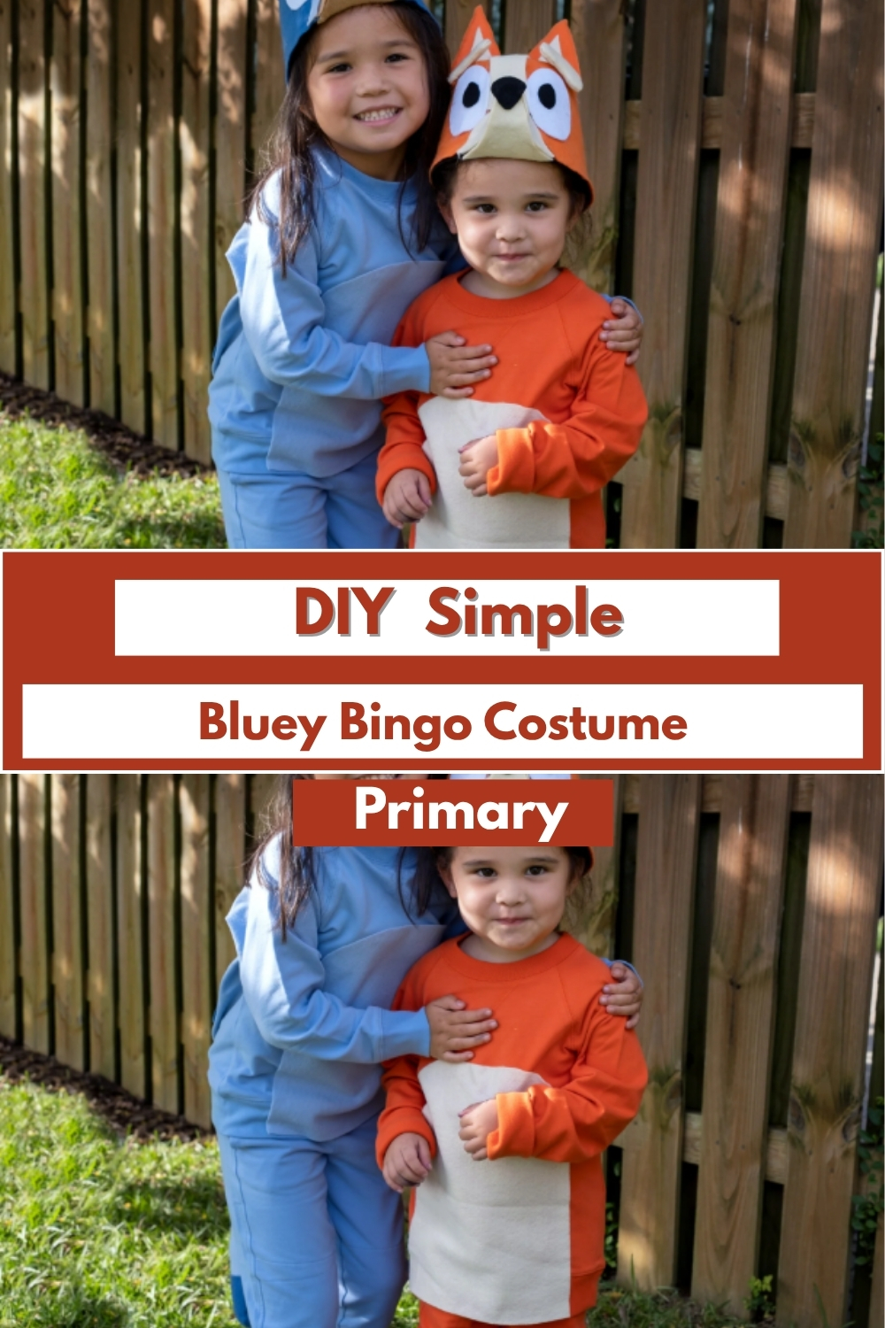 DIY Simple Bluey and Bingo