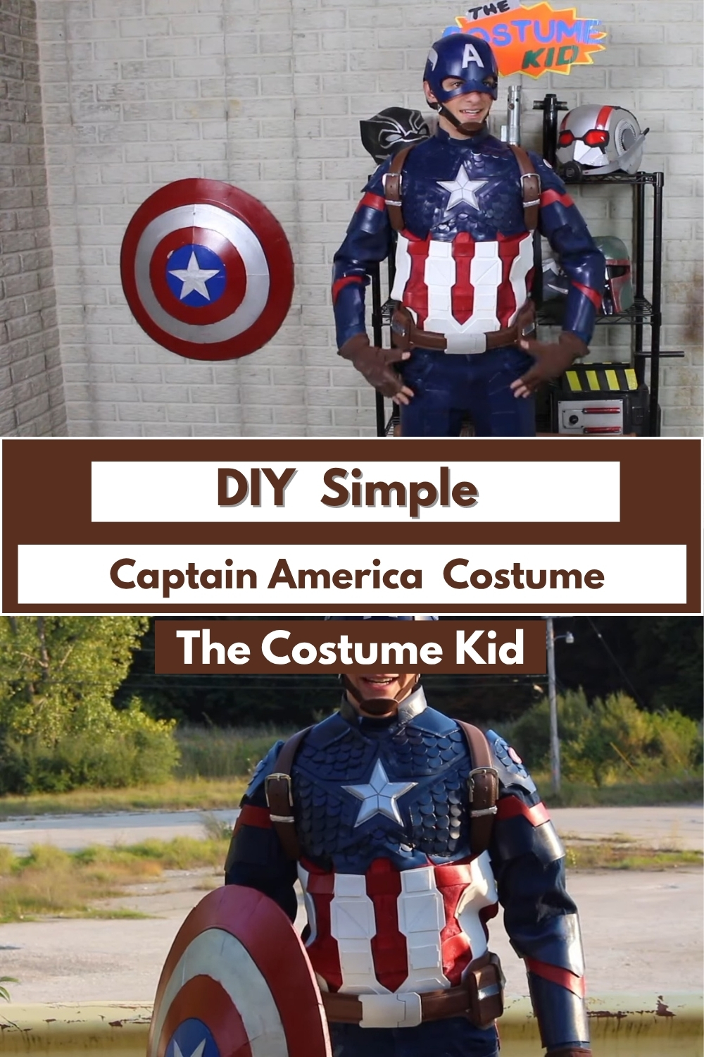 DIY Simple Captain America