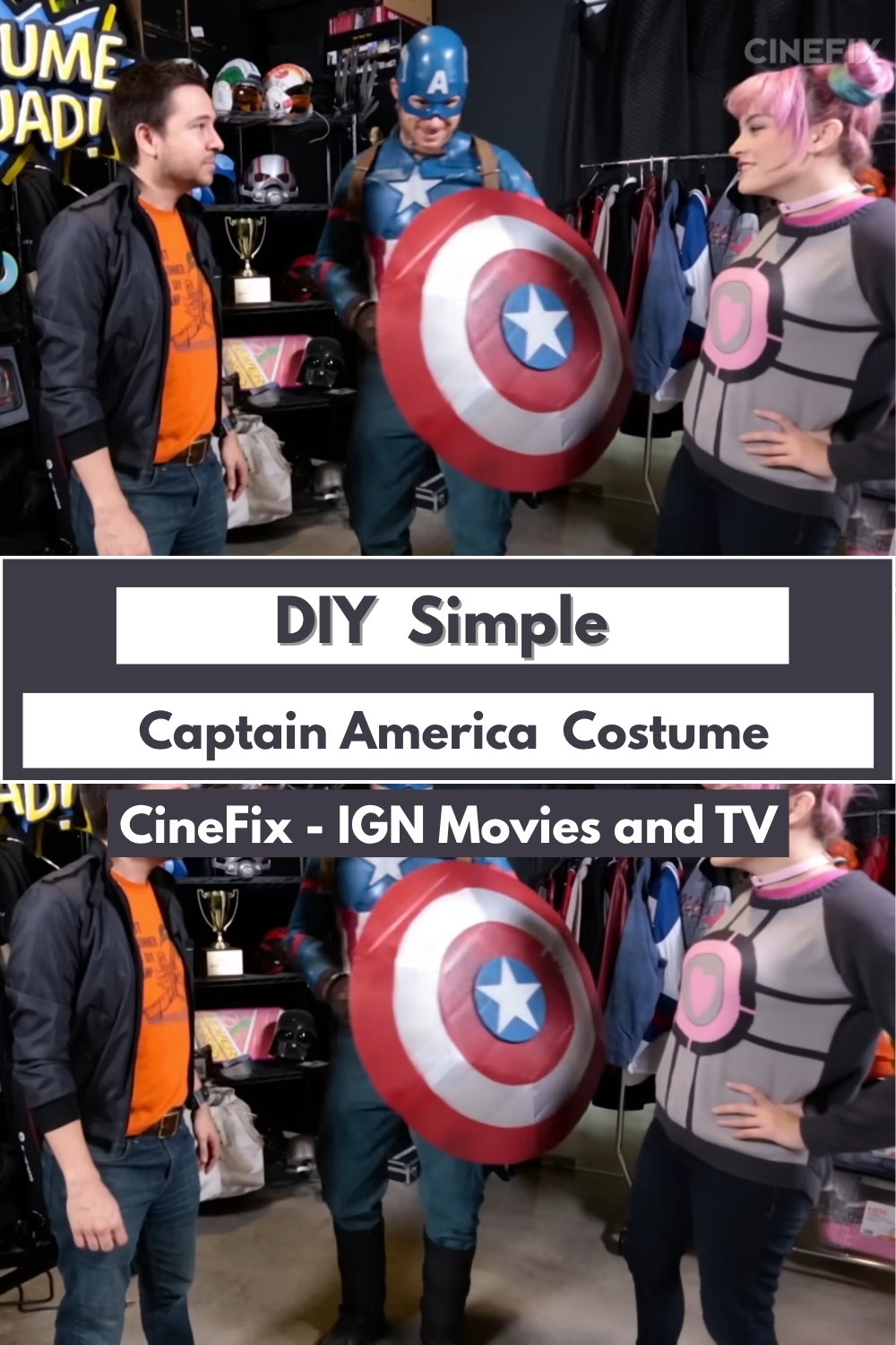 DIY Simple Captain America (1)
