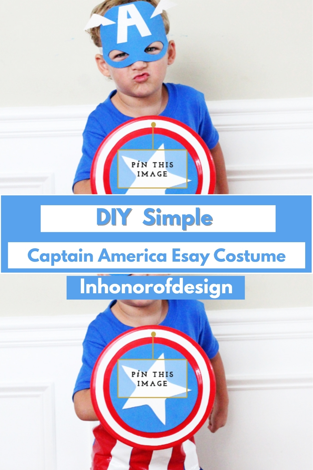 DIY Simple Captain America Esay