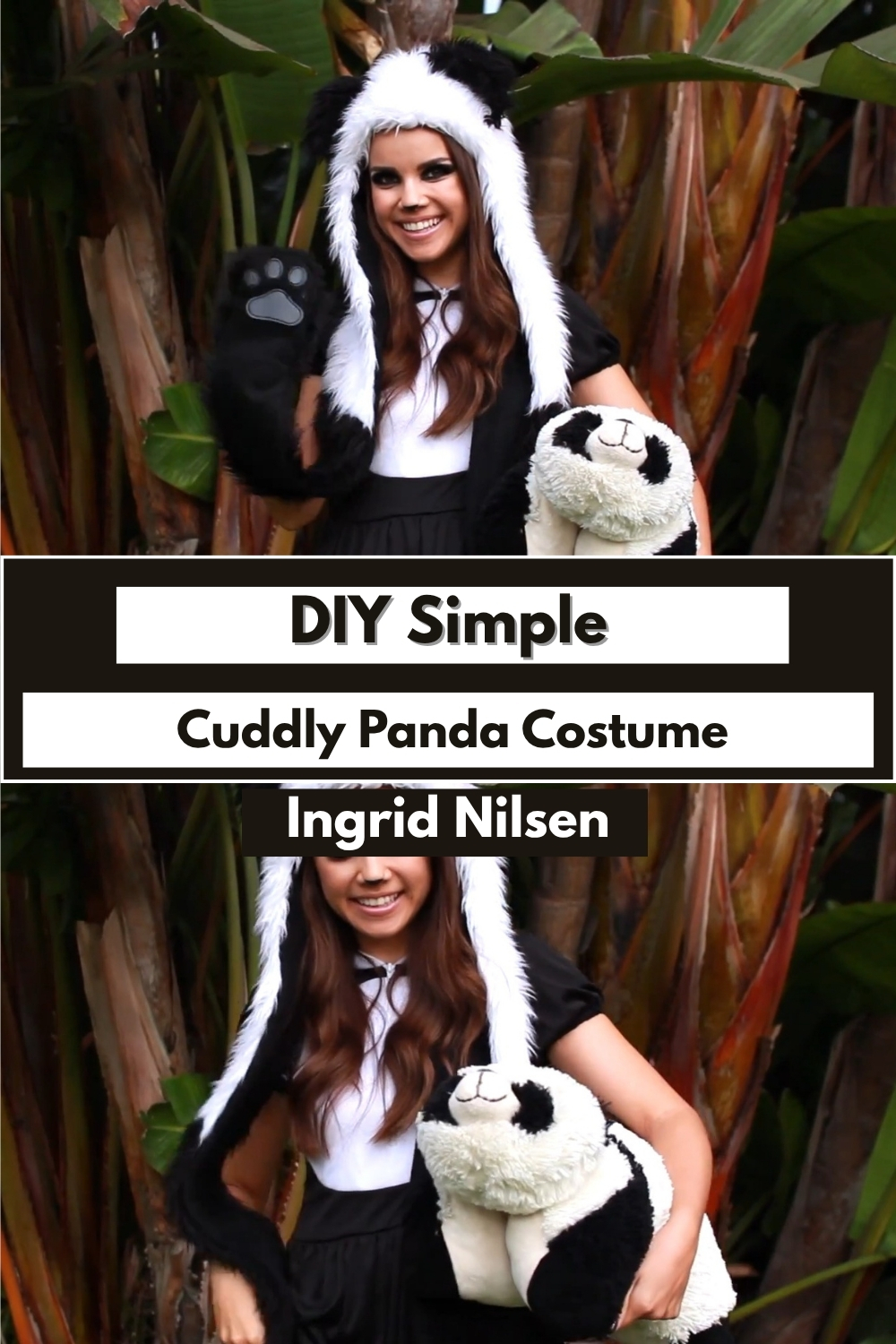 DIY Simple Cuddly Panda