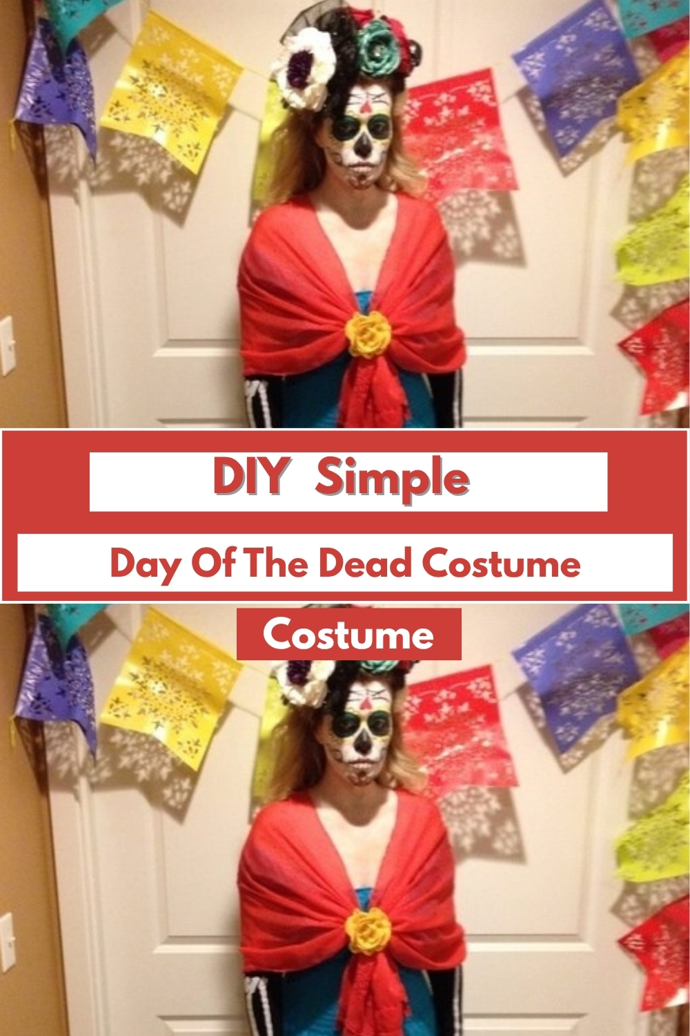 DIY Simple Day Of The Dead