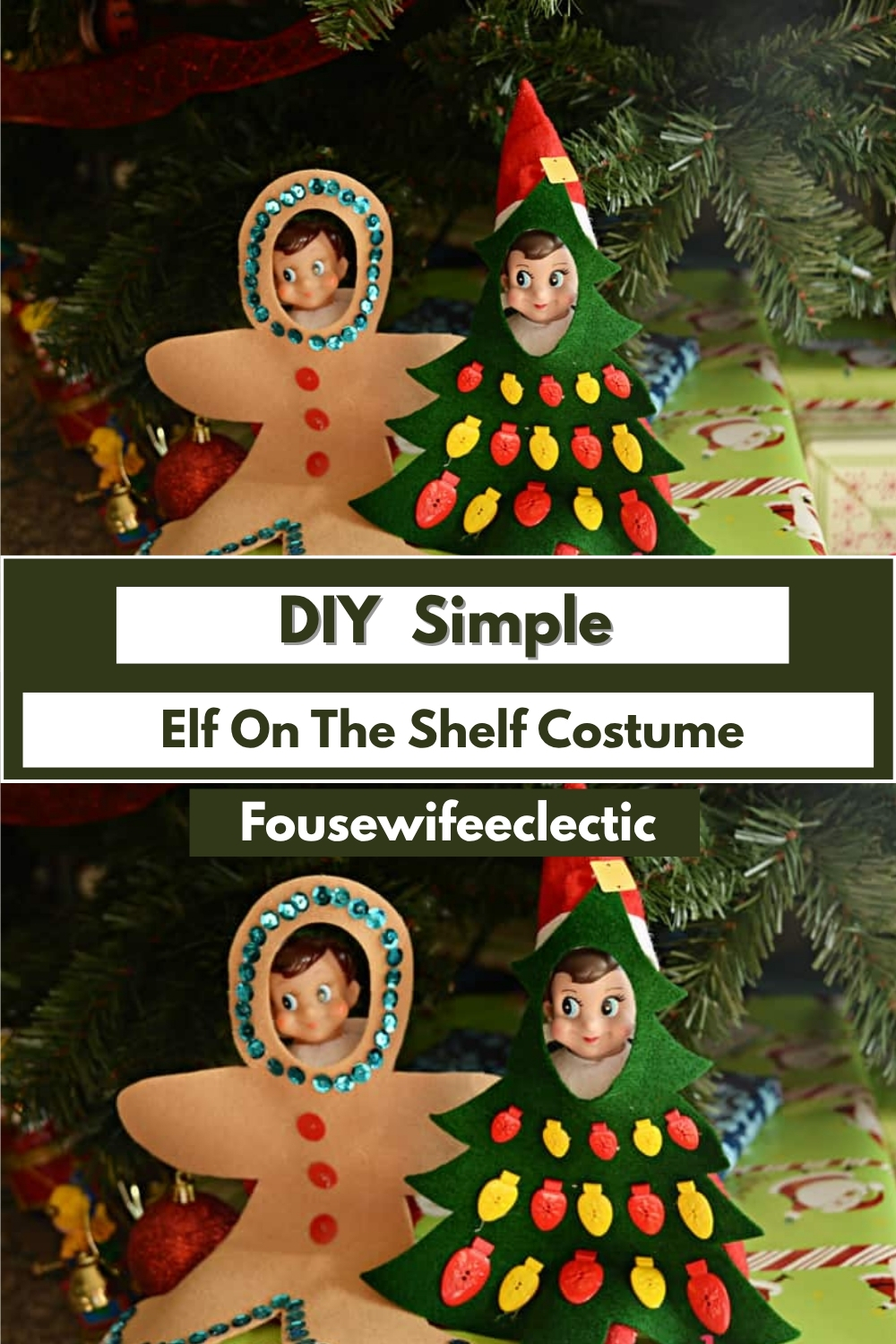 DIY Simple Elf On The Shelf