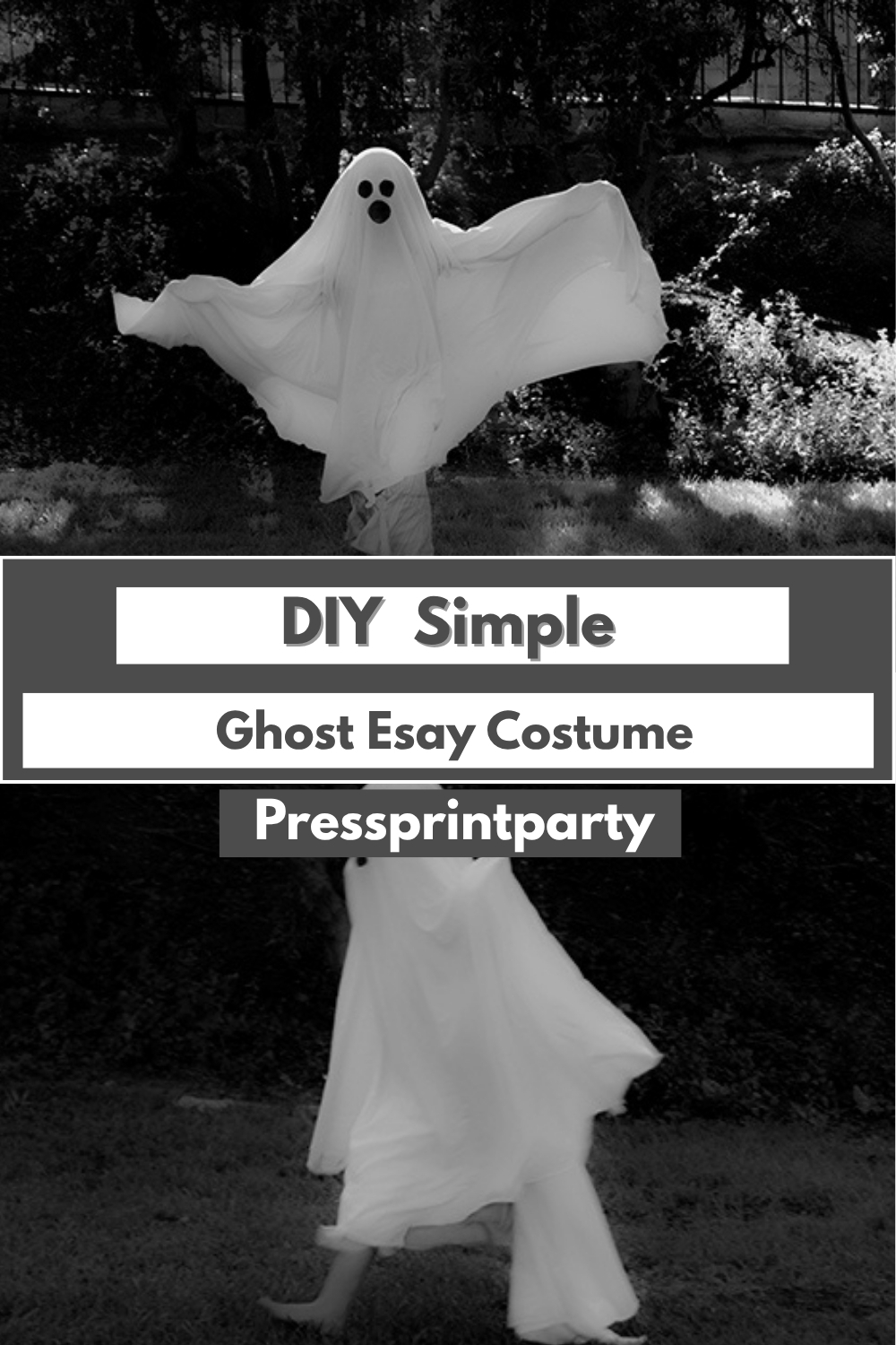 DIY Simple Ghost Esay
