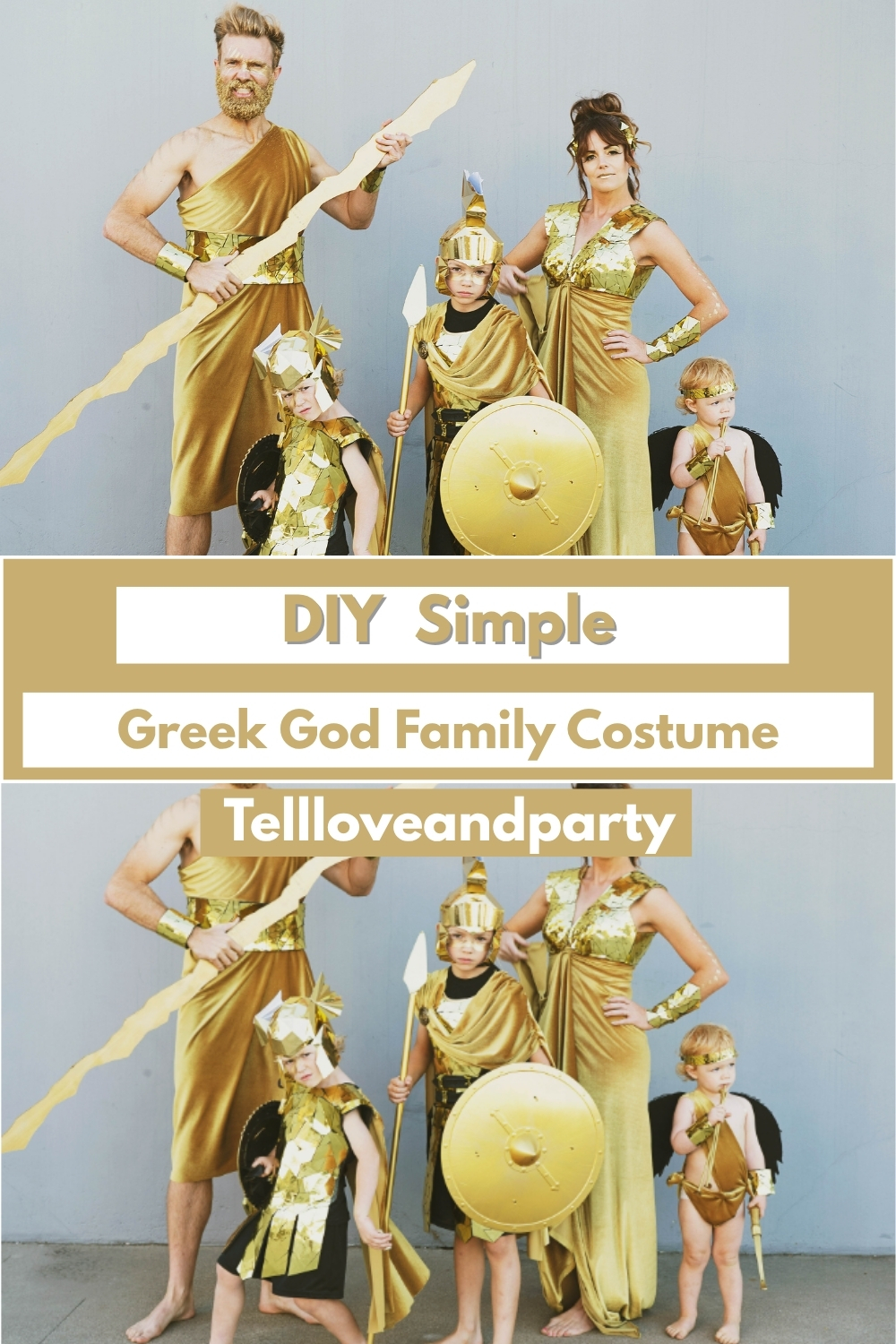 DIY Simple Greek God Family