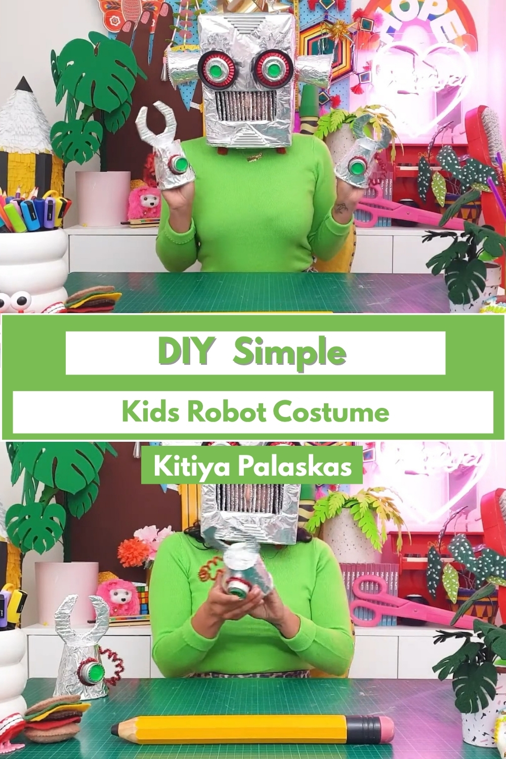 DIY Simple Kids Robot