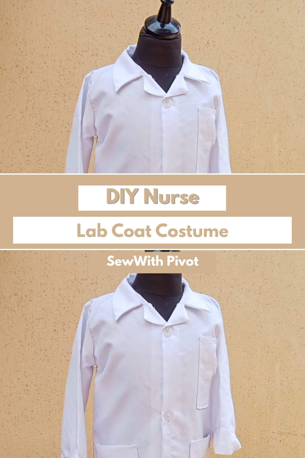 _ DIY Simple Lab Coat Costume