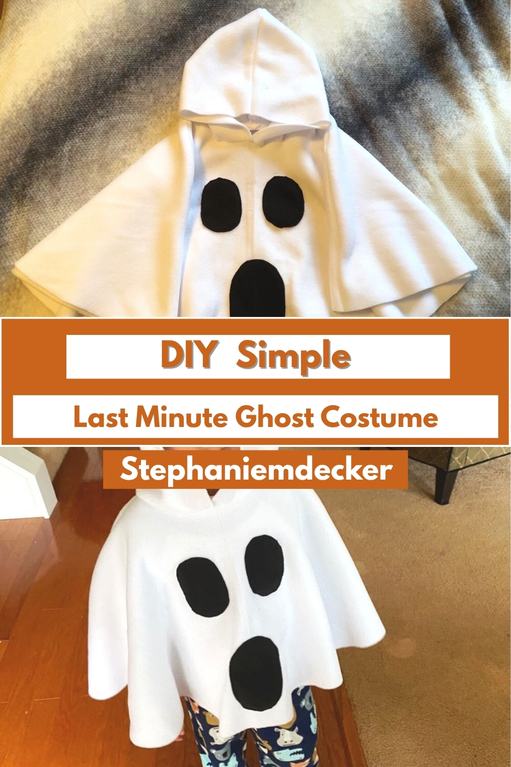 DIY Simple Last Minute Ghost