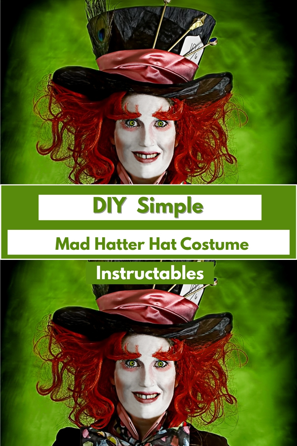 DIY Simple Mad Hatter Hat