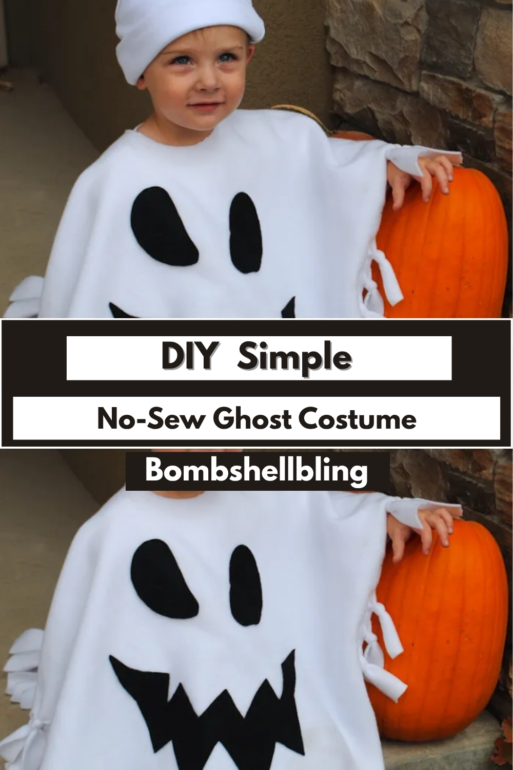 DIY Simple No-Sew Ghost
