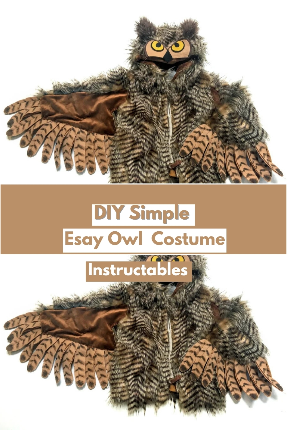 DIY Simple Owl Costume