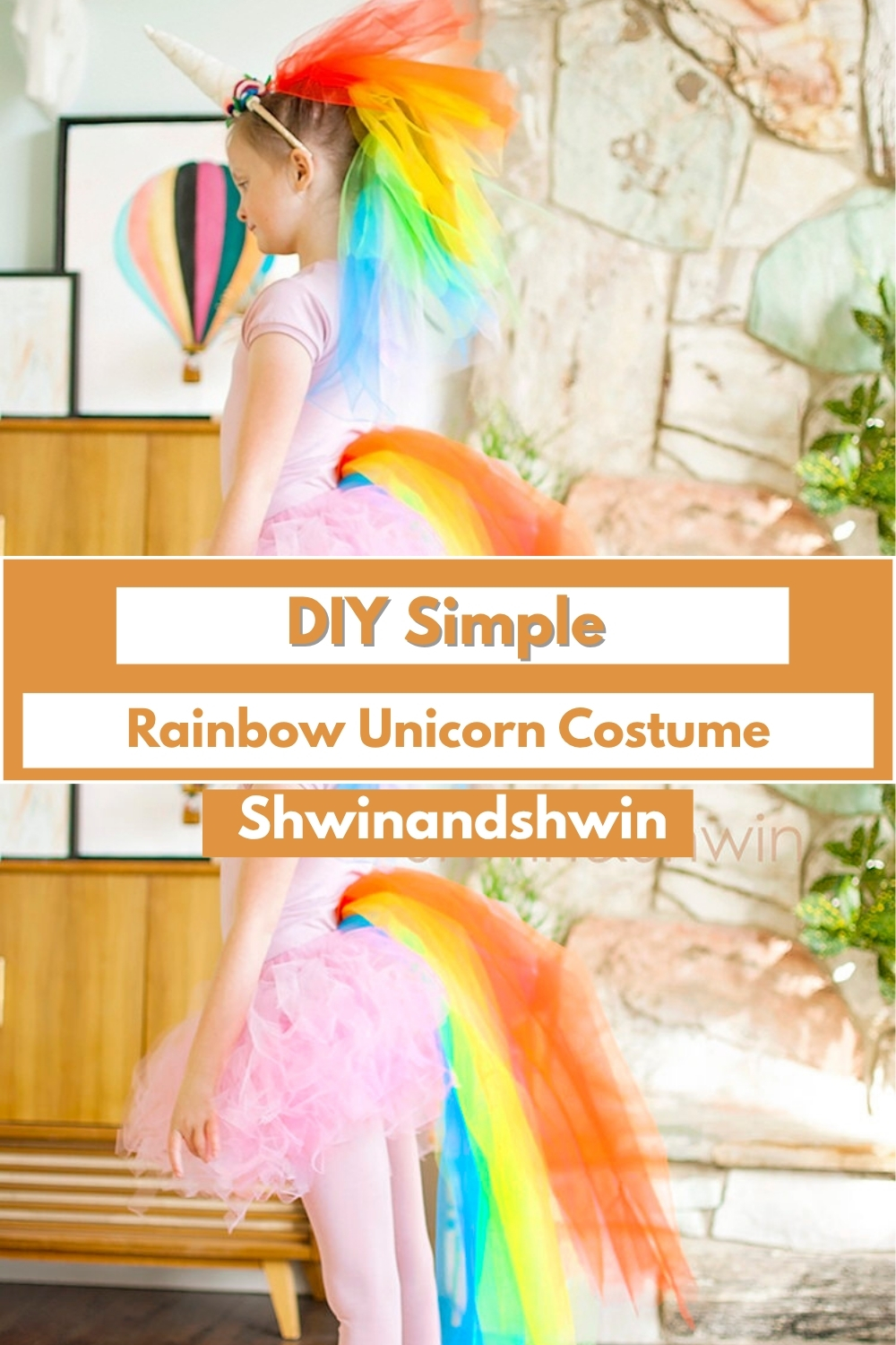 DIY Simple Rainbow Unicorn