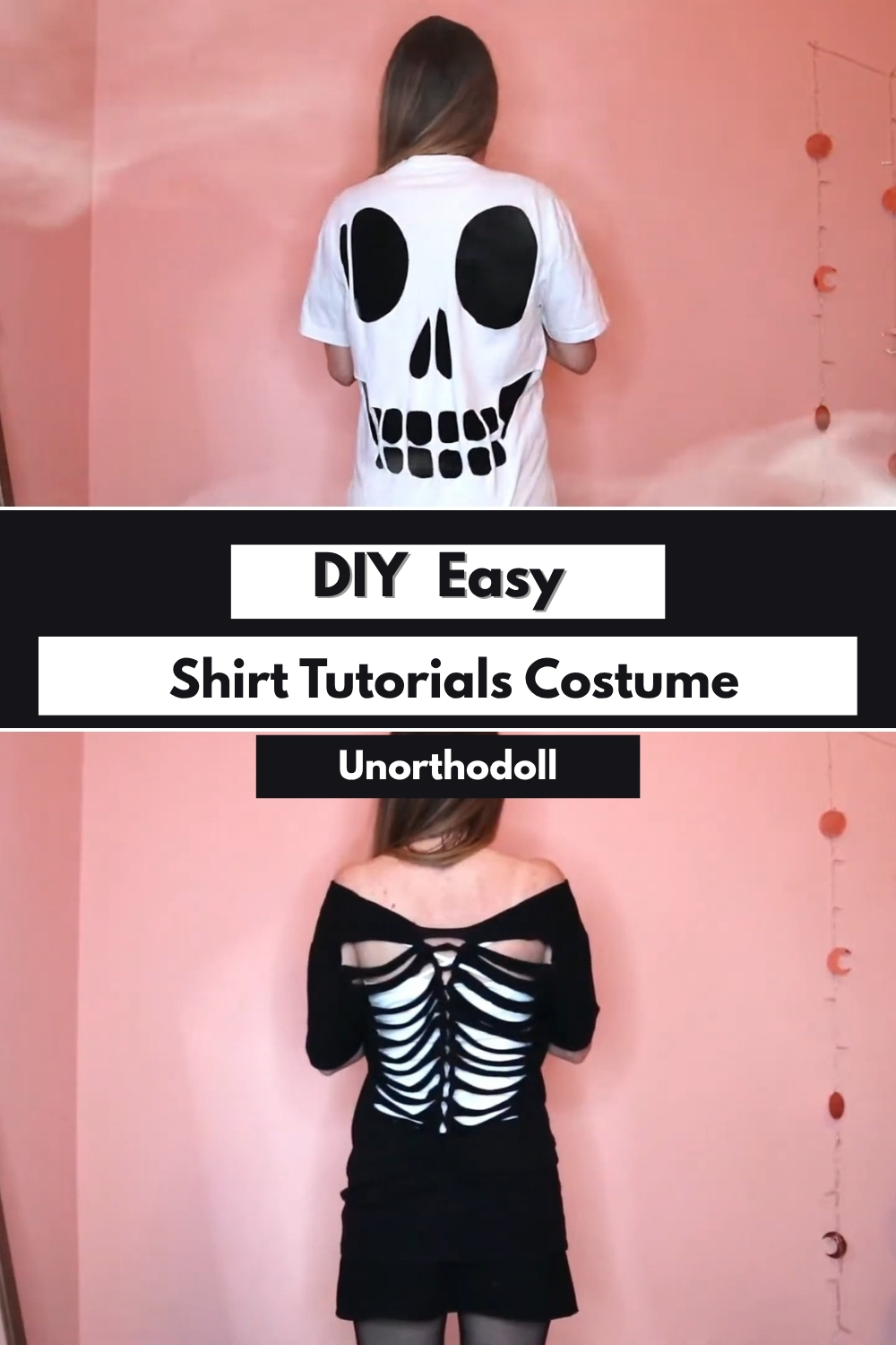 DIY Simple Shirt Tutorials Costume