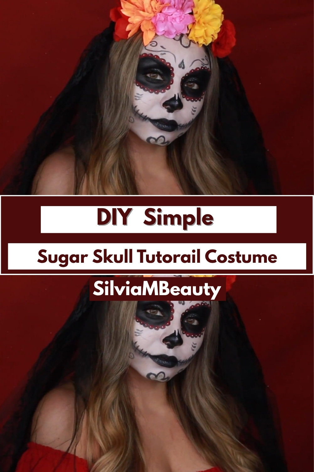 DIY Simple Sugar Skull Tutorail