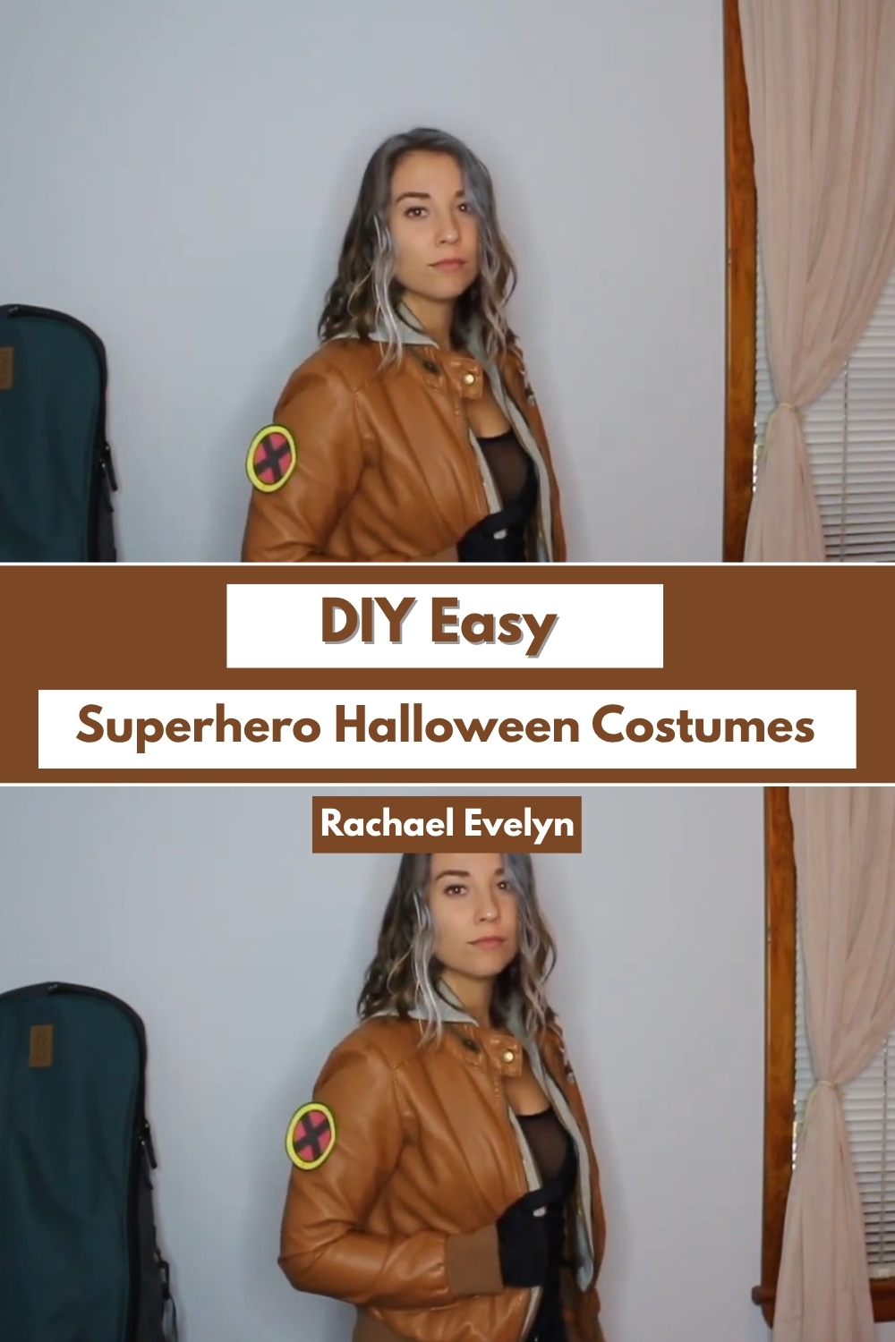 DIY Simple Superhero Halloween Costumes