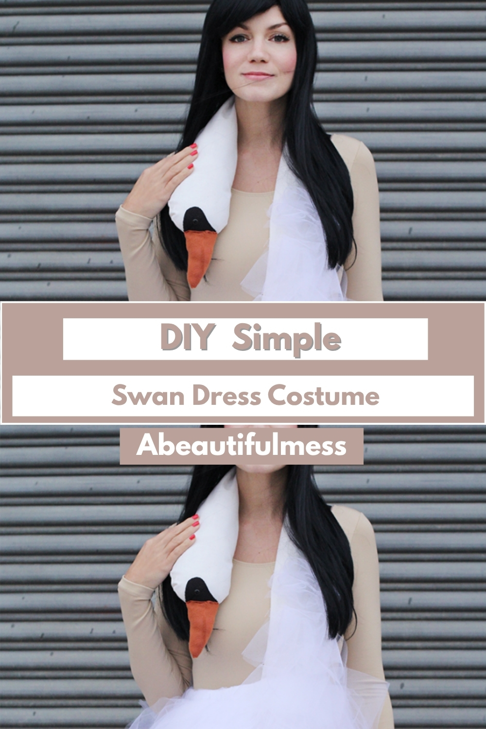 DIY Simple Swan Dress